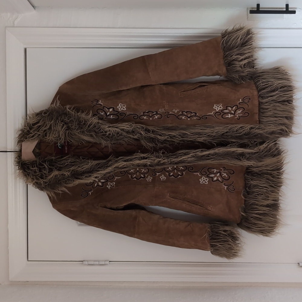 Vintage Penny Lane Style Leather Jacket
